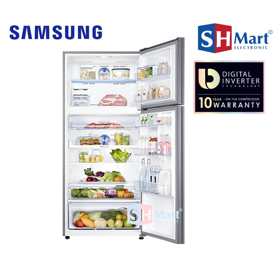 Samsung Kulkas 2 Pintu RT50K6241S8 Twin Cooling Plus™ 500L RT50K6241 (MEDAN)