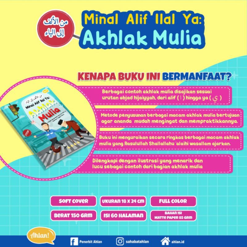 Minal Alif Ilal Ya Akhlak Mulia Shopee Indonesia