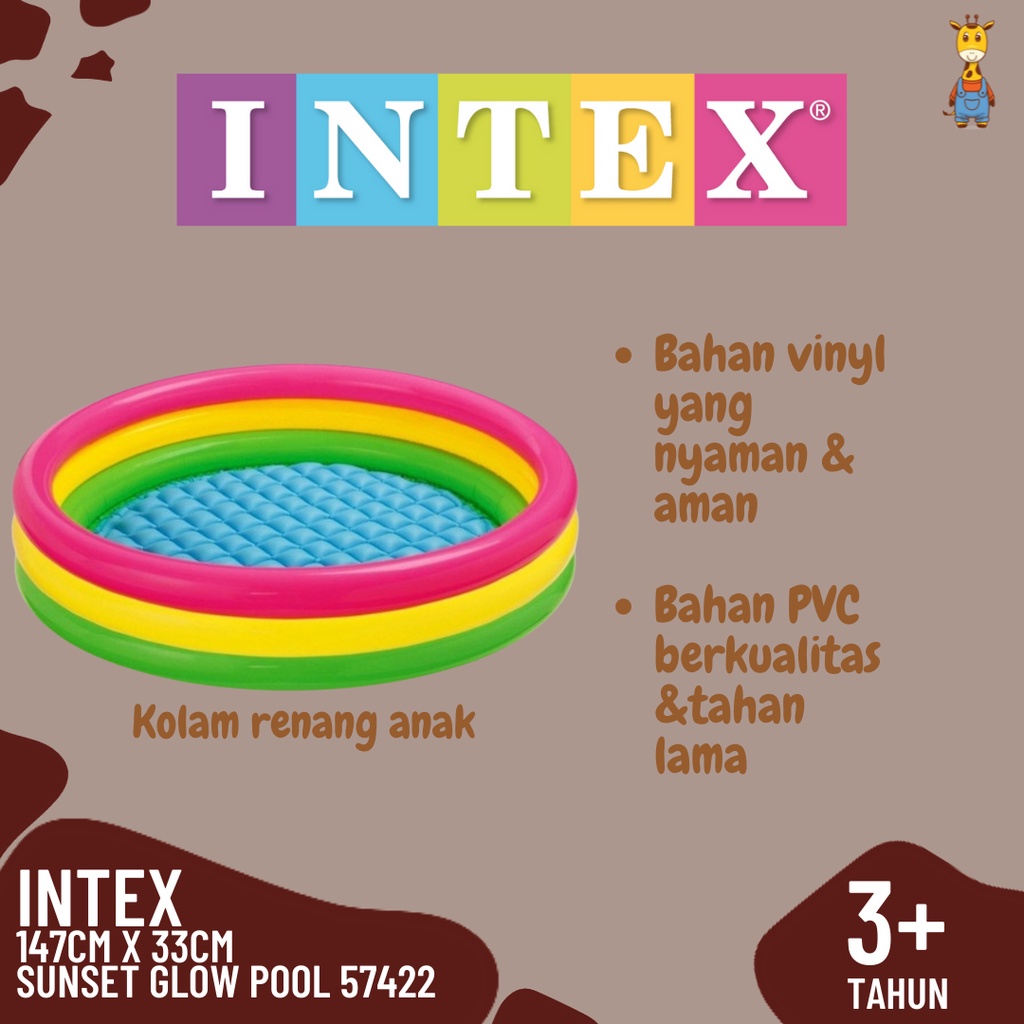 INTEX 57422 Sunset Glow Pool