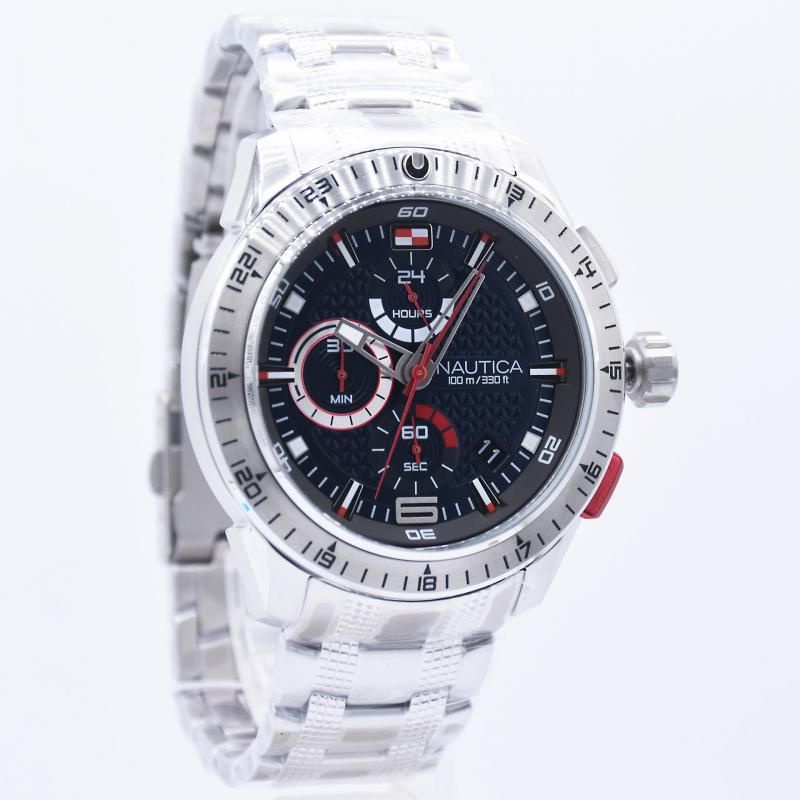 Jam Tangan Pria Nautica NAPNSF113 NAPNSF112 Rantai Original Murah