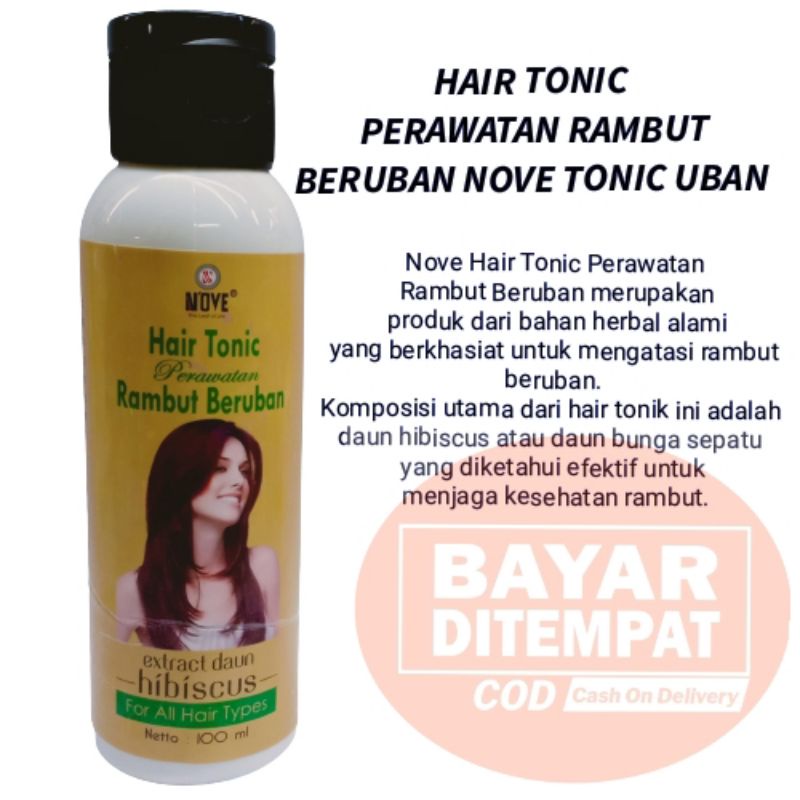 PAKET Perawatan Rambut Nove | Perawatan Rambut Beruban N'ove BPOM Original