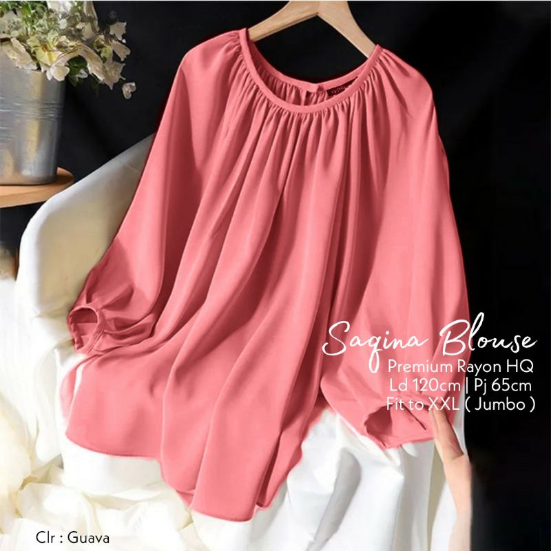 SAQINA BLOUSE BAJU WANITA TERBARU