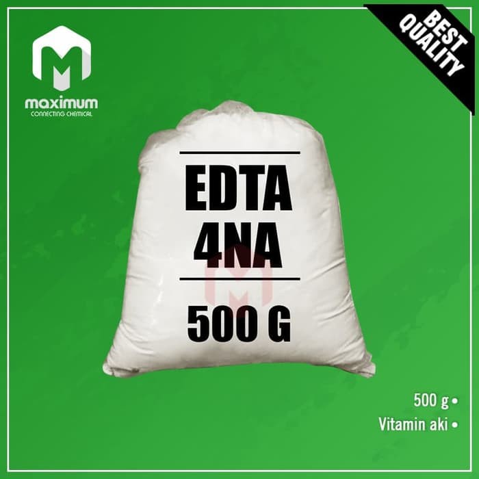EDTA Teknis / EDTA-4Na / Vitamin Aki / BASF : TRILON-B - 500 gr
