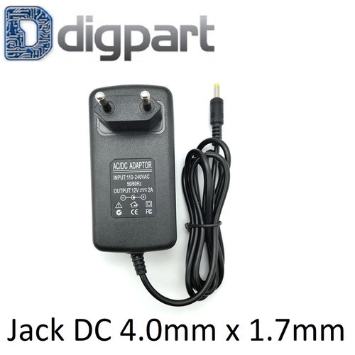 Adaptor 12V 2A 12V 2000mA Jack 4.0mm x 1.7mm 4.0x1.7mm