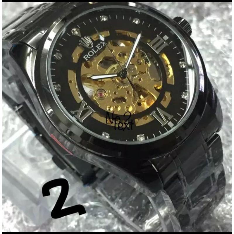 JAM PRIA OTOMATIS TANPA BATERAI