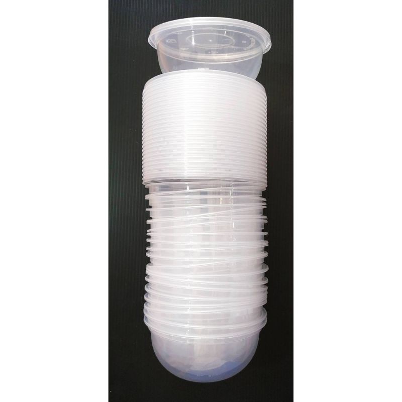 thinwall 200ml isi 25pcs/cup salad buah/thinwall bowl 200ml isi 25pcs