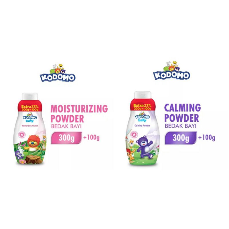 Jual KODOMO Baby Powder Botol 300+100g | Shopee Indonesia