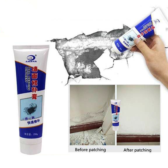 Wall Repair Pasta Dempul Penambal Dinding Cream Instan Waterproof / Magic White Cream Dinding Dempul