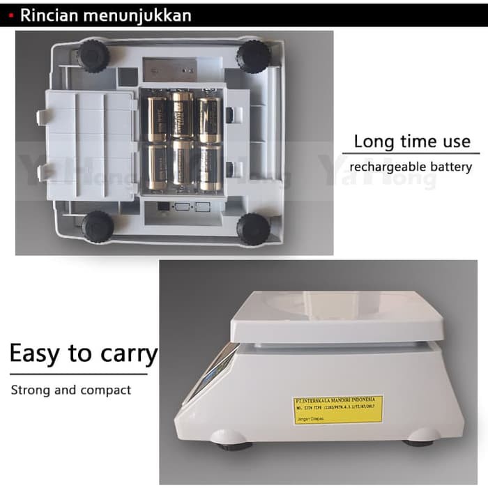 Timbangan Meja Digital CAS SW-1A 15kg 0.5g