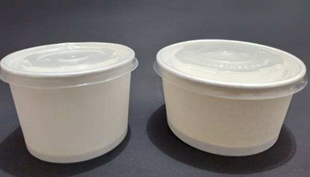 Paper Bowl 500 ml 650 ml Isi 25/Pack