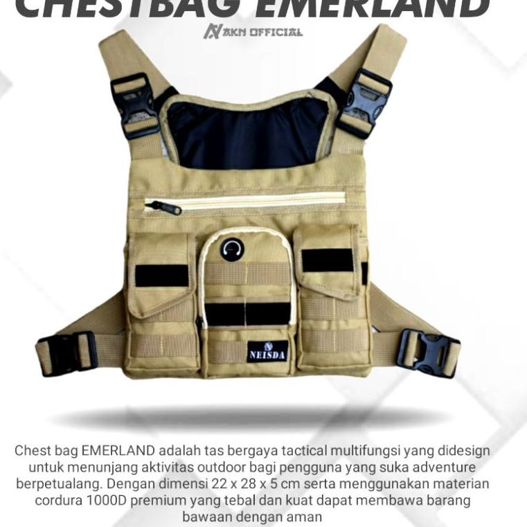 TAS DADA PRIA TACTICAL / TAS DADA TACTICAL / TAS DADA / CHEST BAG / TAS DADA ARMY / TAS DADA PRIA / 