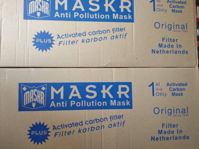 Masker Karbon Aktif MASKR Panjang ORIGINAL Makser Panjang Anti Debu Asap Carbon Chemical Aktif