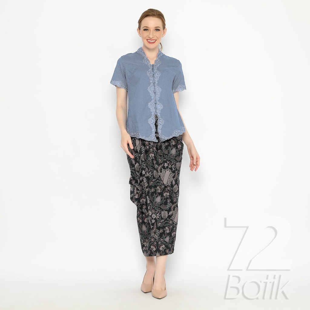 ROK LILIT BATIK Skirt Kebaya Instan Modern Wanita Motif Pintu Aceh Warna Hitam 723273 Cap 72 - Rok Batik Lilit Bawahan Skirt Kamen Kebaya Songket Batik Panjang Plisket Span Instan Jadi Bali Lembaran Premium Modern Untuk Wanita Kondangan