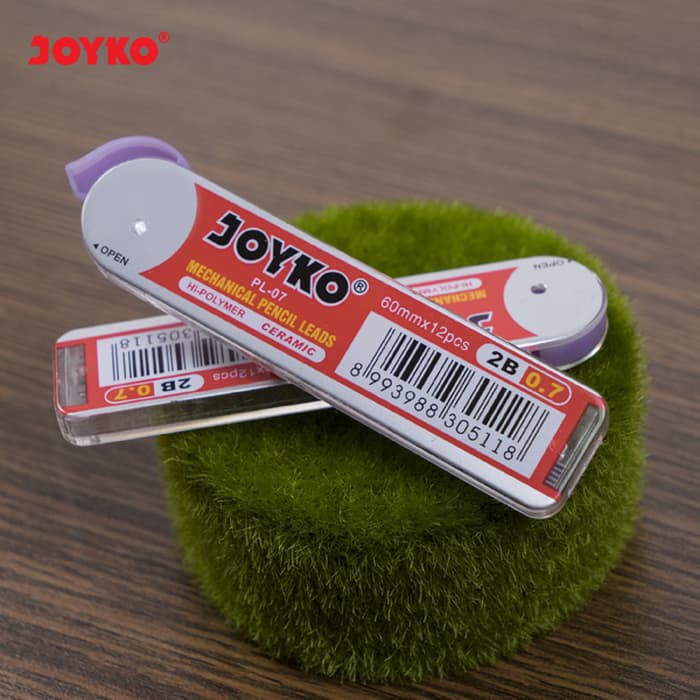 

MURAH PENCIL LEAD / ISI PENSIL MEKANIK JOYKO PL-07 / 2B / 0.7 MM