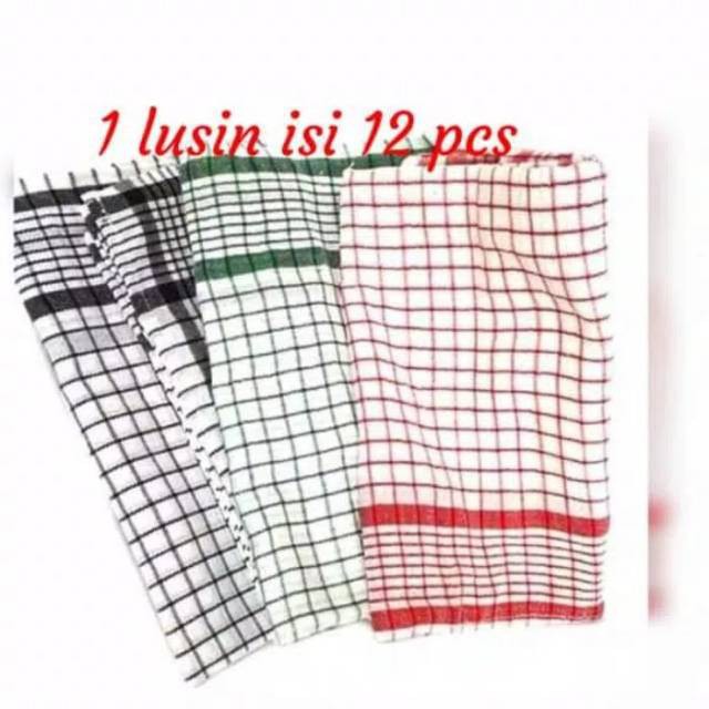 SERBET LAP/SERBET LAP PER LUSIN 12 PCS/SERBET LAP DAPUR/SERBET LAP PIRING/SERBET LAP TANGAN