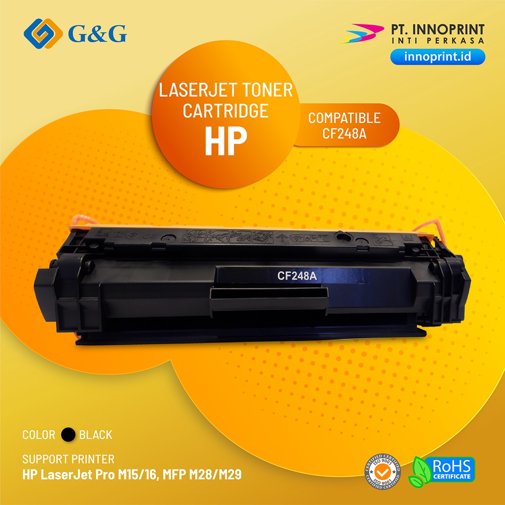 Compatible Toner 48A (CF248A) BLACKPrinterFOR HP Laserjet Pro M15/16;MFP M28/M29