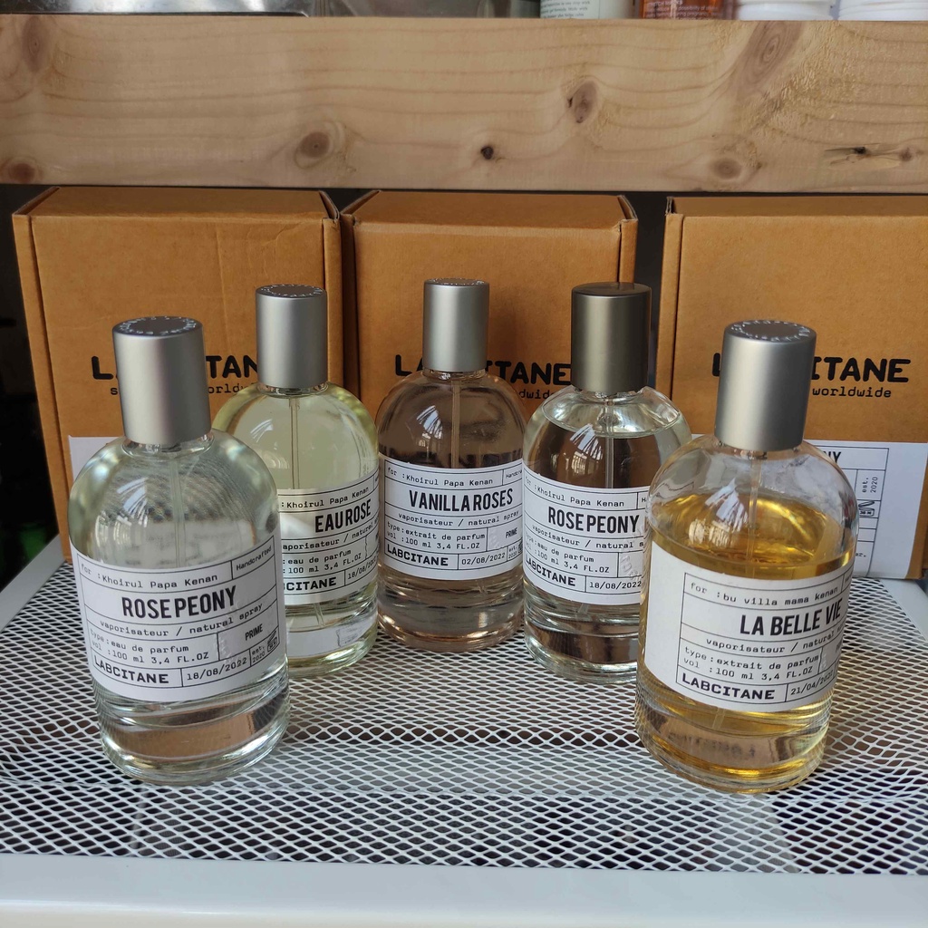 [Decant Share] Labcitane - Extrait De Parfum | Vanilla Roses | Coffee Mood | Rose Peony | Tabac Vani