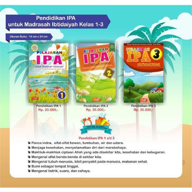 Buku Pelajaran IPA Kelas 1 2 3 Attuqa SD MI Ilmu Pengetahuan Alam-1