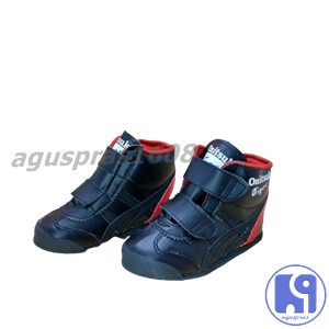 Sepatu Anak Boots Laki Perempuan Murah Warna Full Hitam