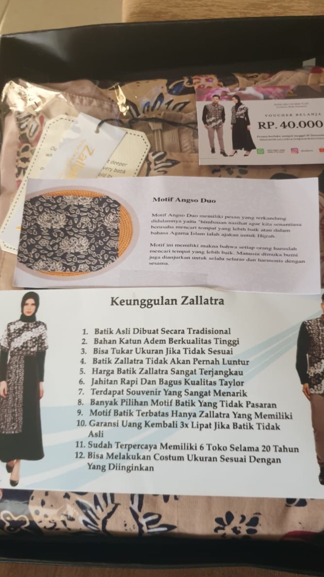 Gamis Batik Wanita Asli Jambi Berkualitas - Zallatra Gm13