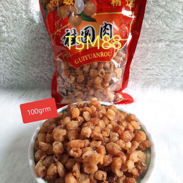 

Kalengbuah- Longan Kering/ Lengkeng Kering 100Gram -Buah-Kaleng.