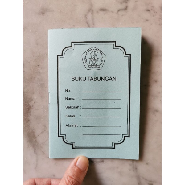 

buku tabungan lux cap seriti isi 6 lembar