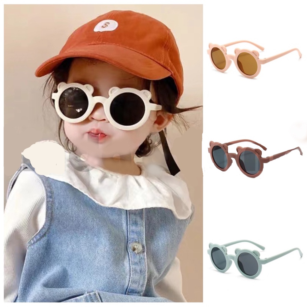 Kacamata Fashion Trendy Anak - Kacamata Anak Bulat Kartun Import