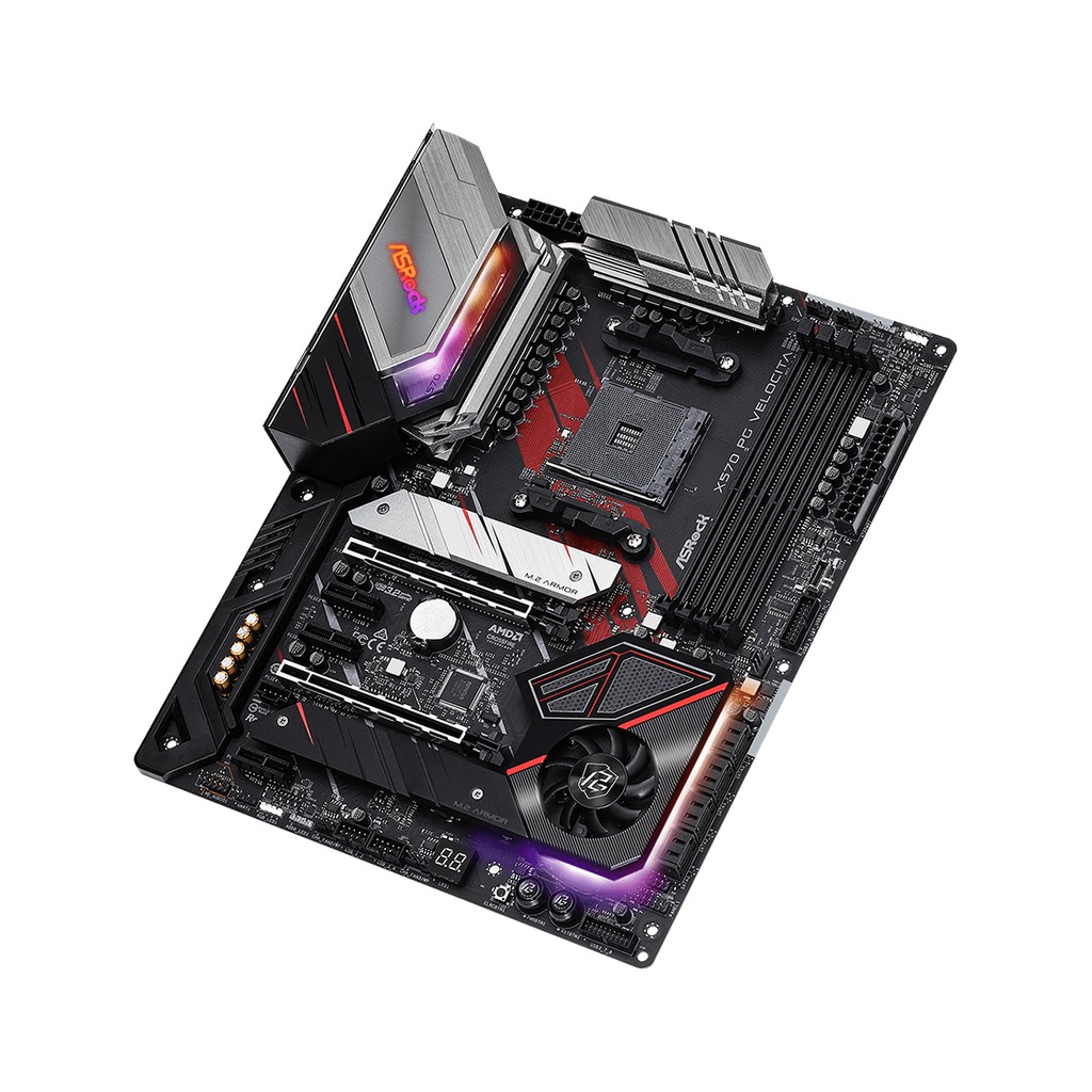 ASROCK X570 PHANTOM GAMING VELOCITA AM4 ATX DDR4 PG MOTHERBOARD AMD