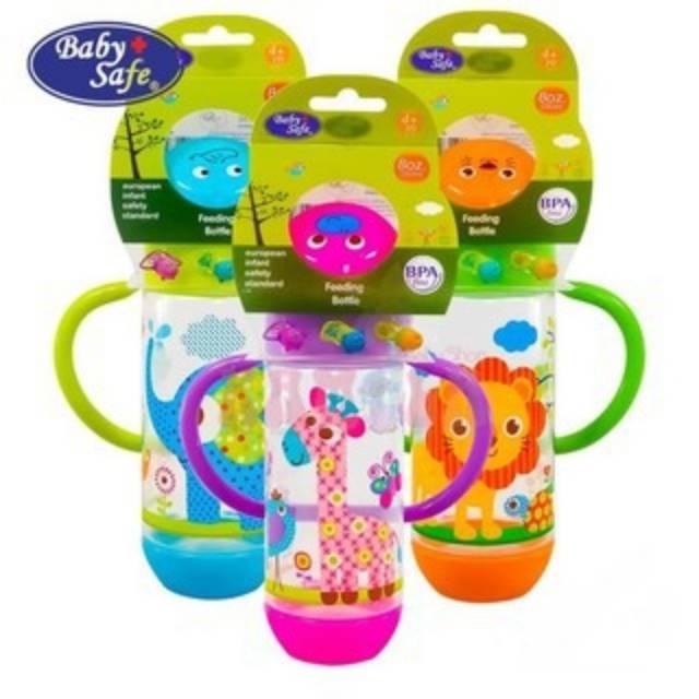 BOTTLE WIDE NECK &amp; HANDLE BABY SAFE BOTOL SUSU