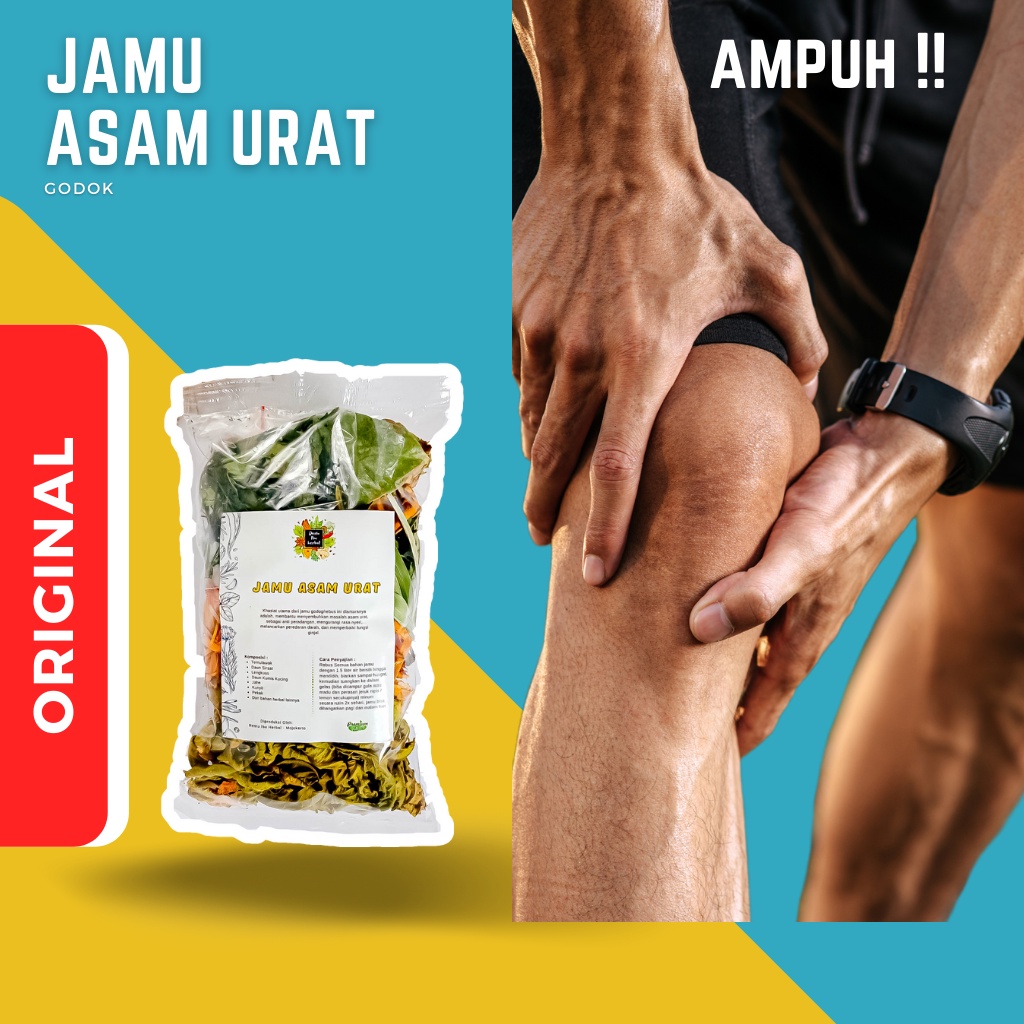 Jamu Godog / Godok / Rebus Asam Urat Flu Tulang Obat Asam Urat Rematik Herbal
