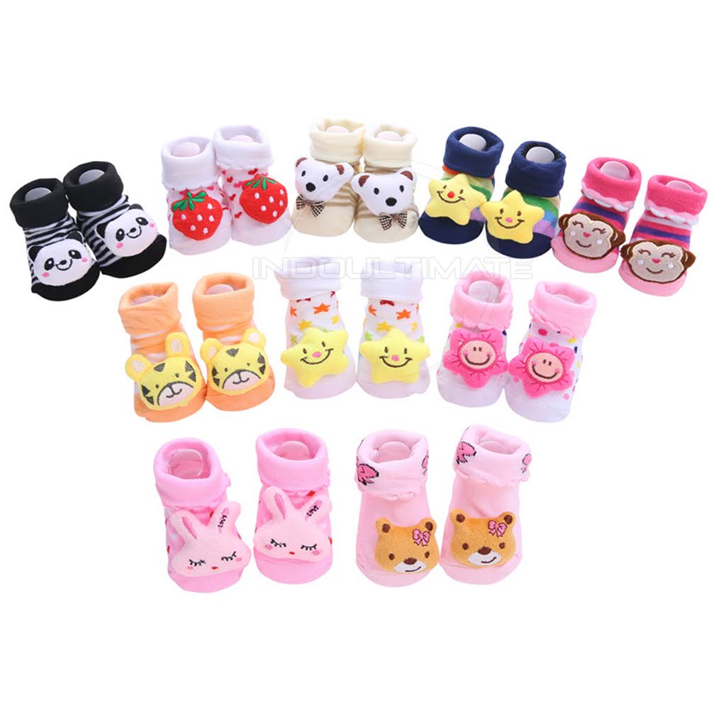 Kaos Kaki Bayi Newborn Baru Lahir Kaos Kaki Bayi Laki-Laki Perempuan SY-0622 Kaos Kaki Motif Karakter Baby Socks Sock Pelindung Kaki Bayi Alas Kaki Bayi Sarung Kaki Bayi