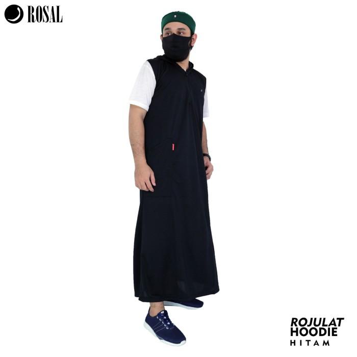 Rompi Sholat Pria | Rompi Jubah Sholat Pria | Rompi Hoodie Sholat