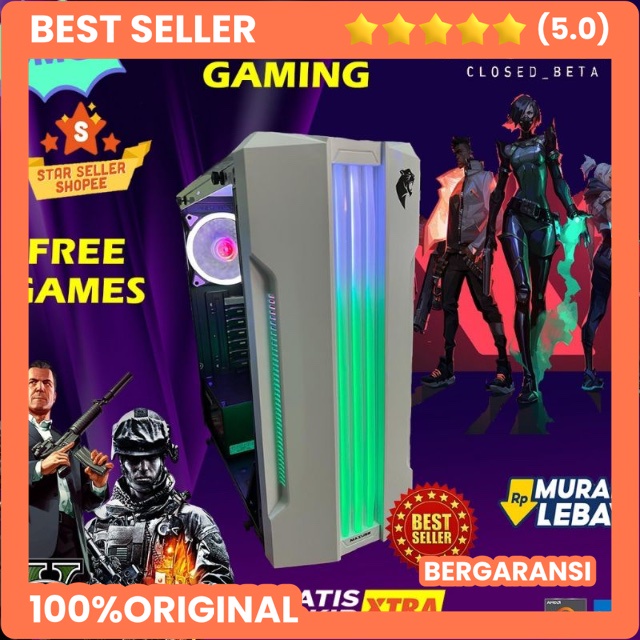 Pc Core i5-10400F Gen 10/8gb/SSD/VGA RX 580 8GB