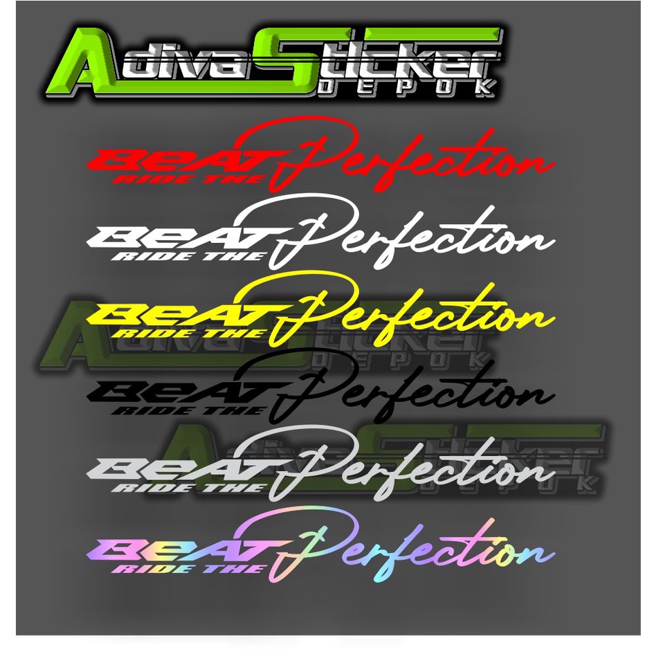 STIKER BEAT RIDE PERFECTION