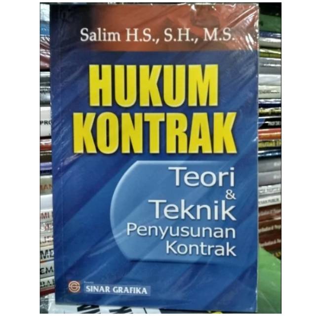 

Hukum Kontrak: Teori Dan Teknik Penyusunan Kontrak - Salim