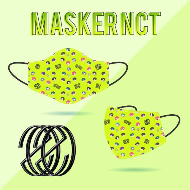 [READY STOCK] MASKER KPOP PRINTING NCT NCT 127 NCT DREAM