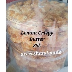 

Kue Lemon CrispyFresh pesanan Hampers CNY Natal Lebaran cookie.