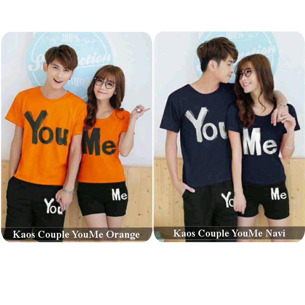 Supplier Couple  Keren Baju  Couple  Terlengkap Kaos Couple  