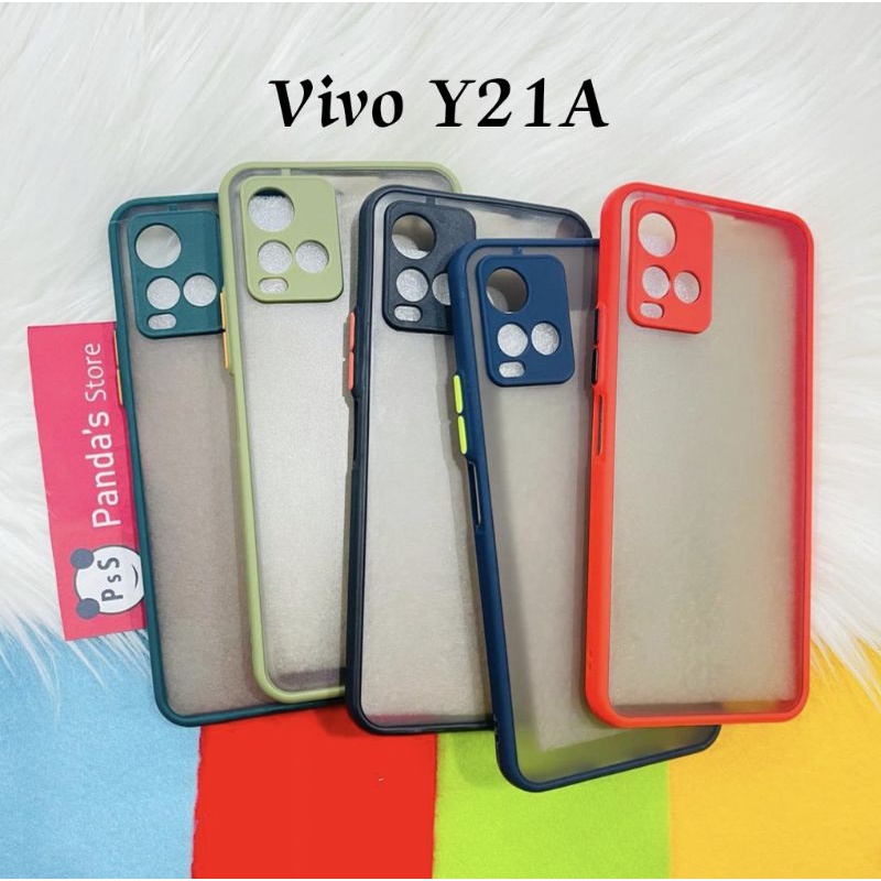 Case Vivo Y21A New My choice Original + Ring Kamera / Pelindung Kamera (PsS)