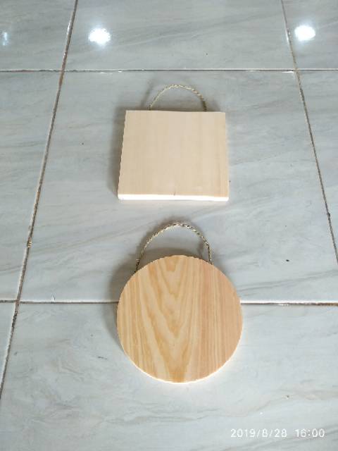 Talenan Kayu Tali / Talenan Lukis / Wall decor / Wooden Cutting Board