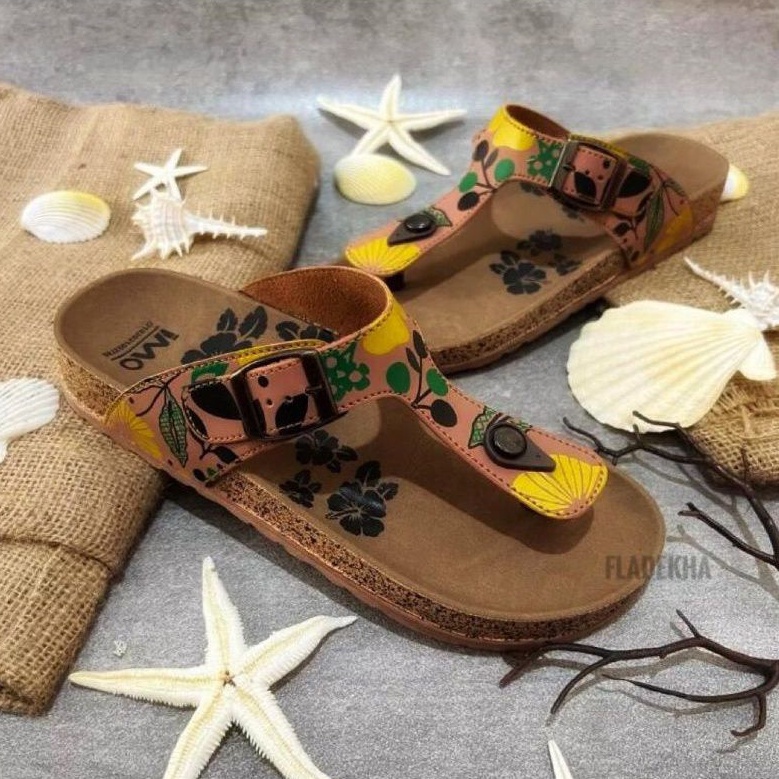 SANDAL JEPIT WANITA CARVIEL MOTIF BUNGA