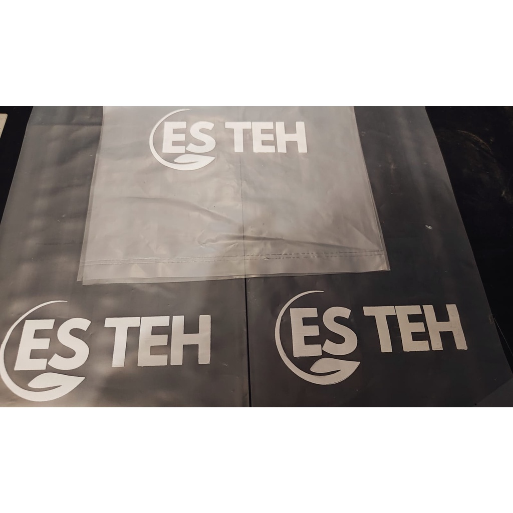 Plastik PE 15x30 Sablon Es teh