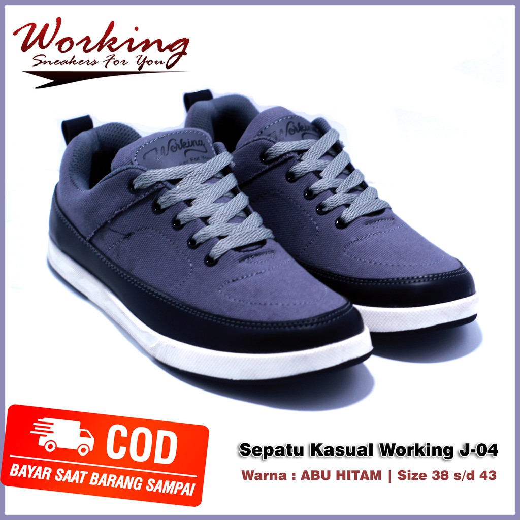 Working Sneakers For You Sepatu Kasual J-04