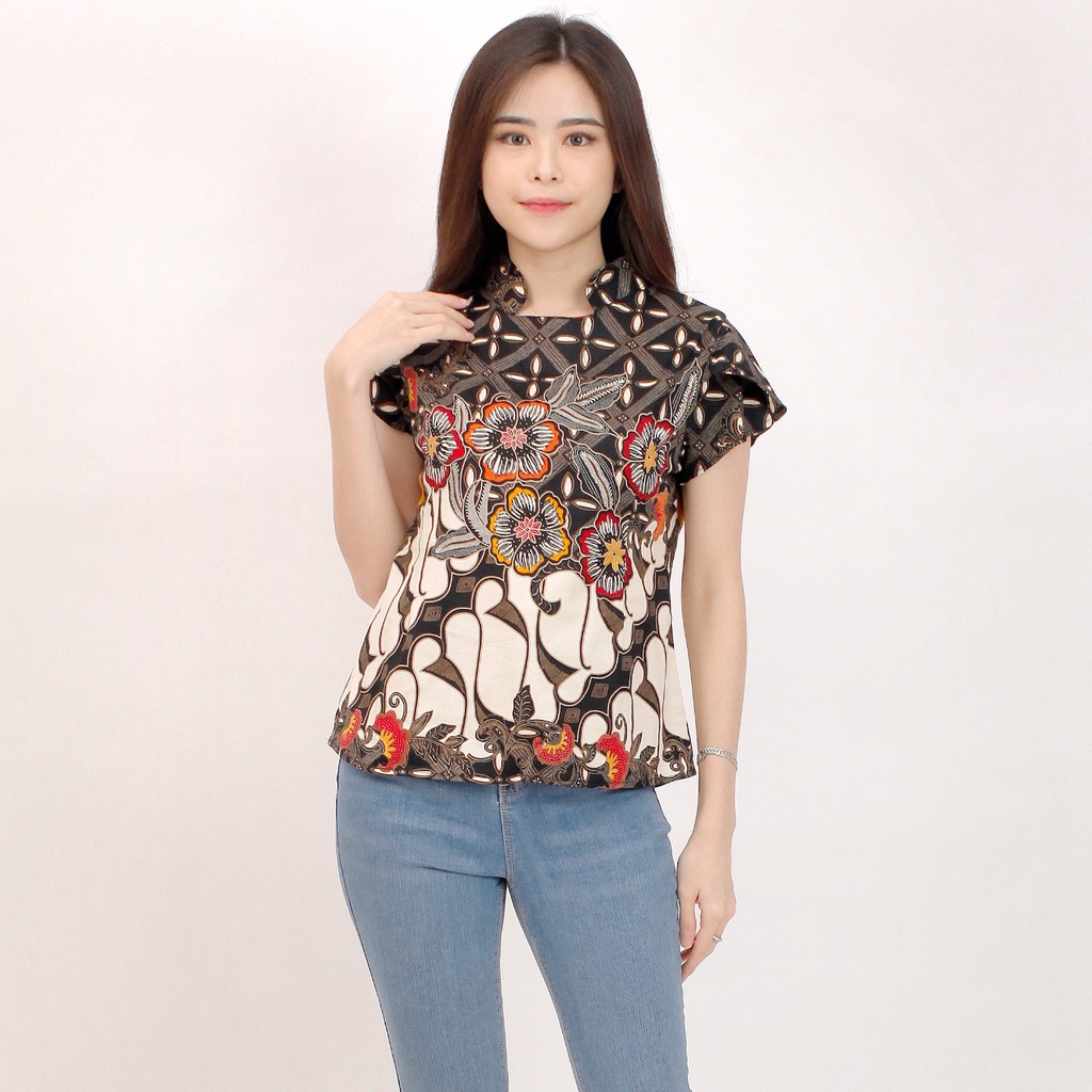 Batik Wanita - Atasan Batik 569 Swan  Mrs1