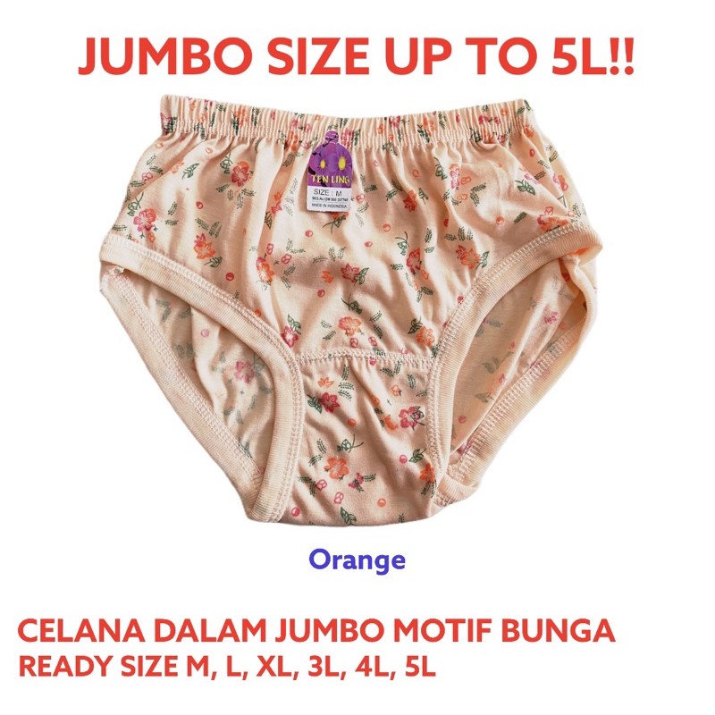 CD Celana Dalam Wanita Jumbo Bigsize Katun Adem Kancut Wanita Sempak Wanita Cawet Celana Dalam Ibu Hamil