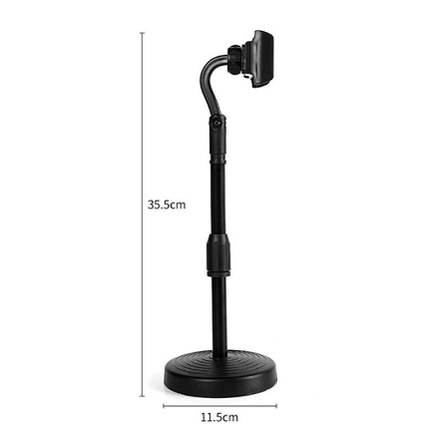 READY STOCK PHONE HOLDER STANDING MEJA HD25 / HOLDER TATAKAN HP DI MEJA UNIVERSAL FLEXIBEL 360 DERAJAT