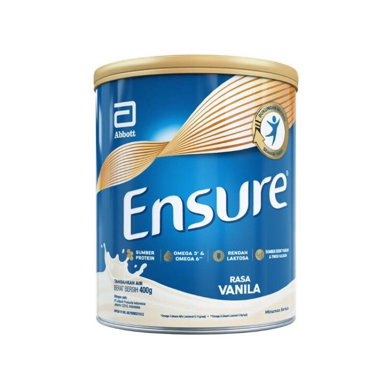 

Ensure Vanilla/Coklat 400 gr