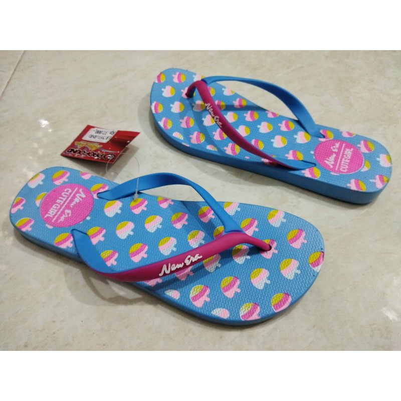 Sandal Jepit Karet Jelly Wanita New Era