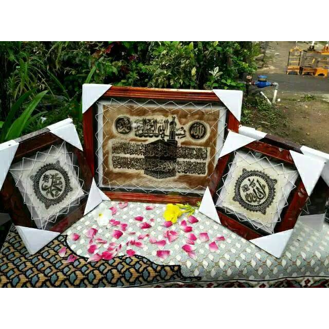 Hiasan dinding ka'bah kaligrafi kakbah