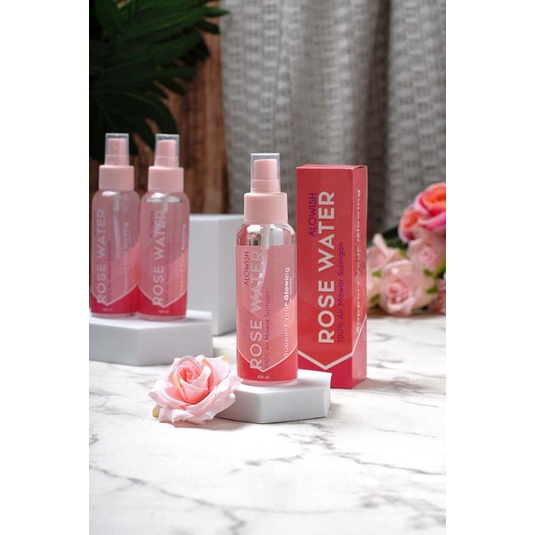 AIR MAWAR ASLI SULINGAN PETANI/ AIR MAWAR 100% ASLI NON ALKOHOL/ ALOWISH ASLI ORIGINAL